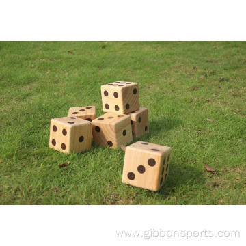 Top Seller Toys Wooden Yard Dice